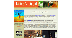 Desktop Screenshot of livinganointed.com